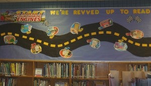 Racing bulletin board